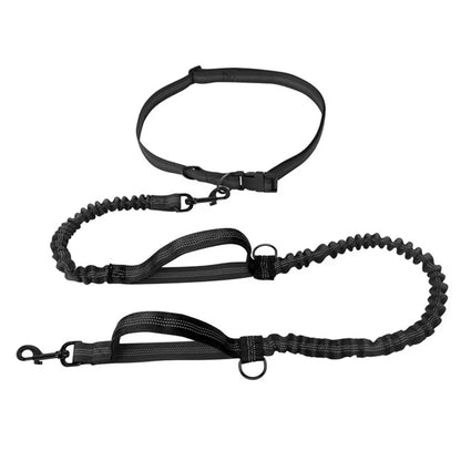 Hands Free Retractable Dog Leash for Running and Walking