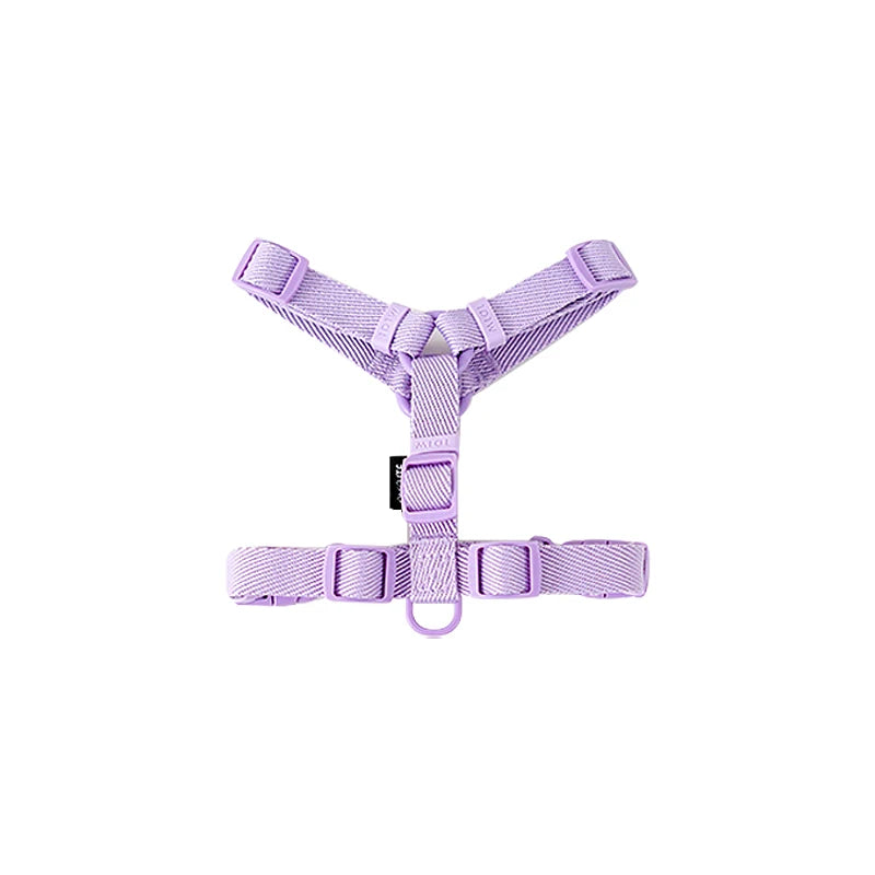 Adjustable Reflective Dog Harness Collar Leash Set