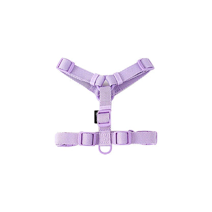 Adjustable Reflective Dog Harness Collar Leash Set