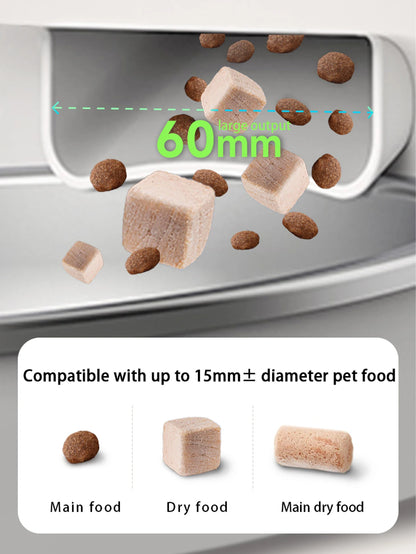 Smart Automatic Cat Feeder with Camera WiFi App Control
