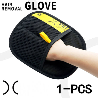 Electrostatic Pet Hair Remover Gloves for Cats and Dogs
