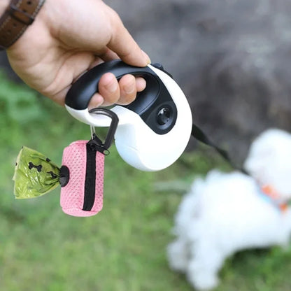 Dog Poop Bag Holder Waste Dispenser for Easy Cleanup