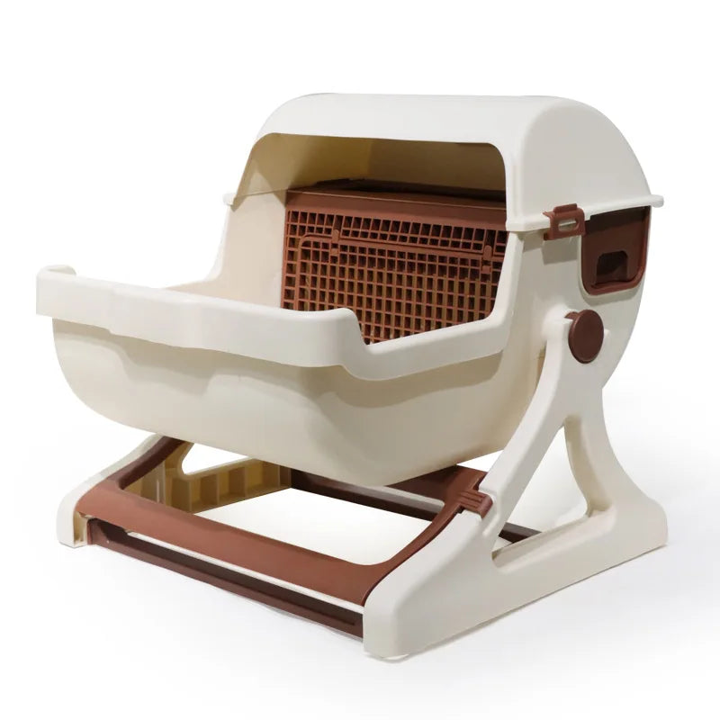 XXL Semi Automatic Self Cleaning Cat Litter Box
