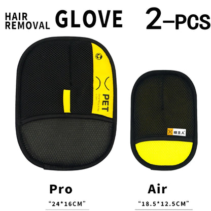 Electrostatic Pet Hair Remover Gloves for Cats and Dogs