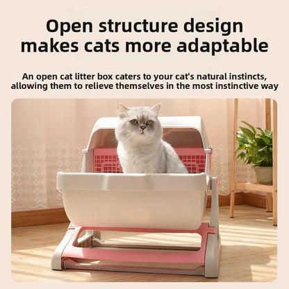 XXL Semi Automatic Self Cleaning Cat Litter Box