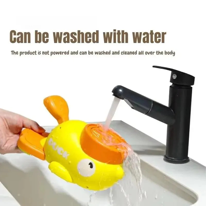 Interactive Yellow Duck Puzzle Feeder for Dogs and Cats