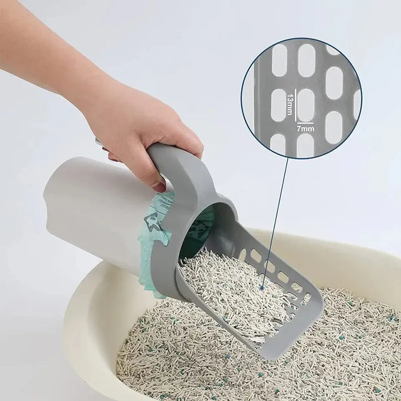 Cat Litter Scoop Filter Shovel for Easy Cleaning