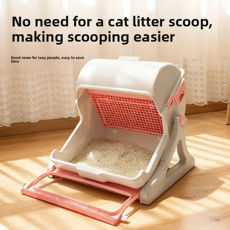 XXL Semi Automatic Self Cleaning Cat Litter Box